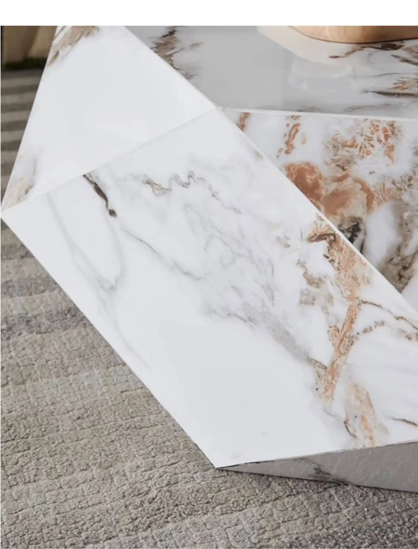 Minimalist Polygonal Coffee Tables Creative Modern Design Coffee Tables Diamond Design Living Room Furniture Quemo decoration