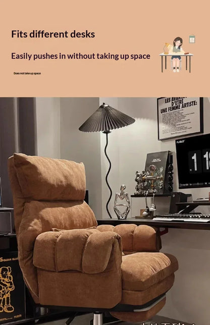 Comfortable Long-term Sofa Chair Gaming Chair Bedroom Desk Chair Ergonomic Chair Furniture Sillas Gamer Adjustable Backrest