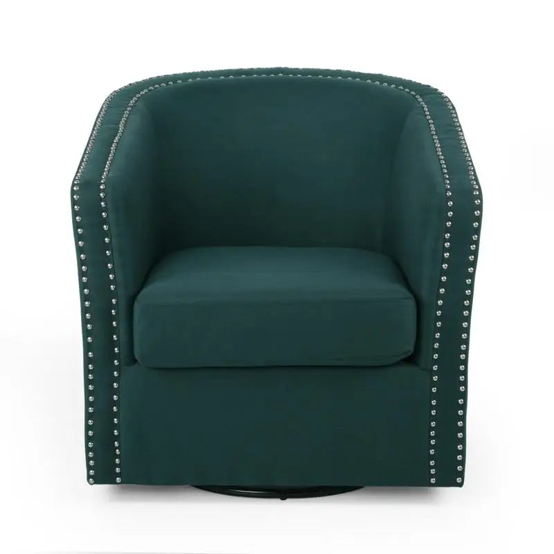 Ergonomic Swivel Chair with Adjustable Height and Smooth Rolling Casters for Office or Home Use
