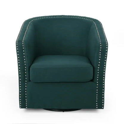 Ergonomic Swivel Chair with Adjustable Height and Smooth Rolling Casters for Office or Home Use