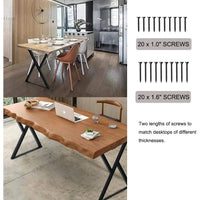 Shape,Cast Iron Dining , Side table legs,Rustic Heavy Duty DIY Furniture Legs,Square Tube Coffee table legs 2 PCS28 Height 18 Wi