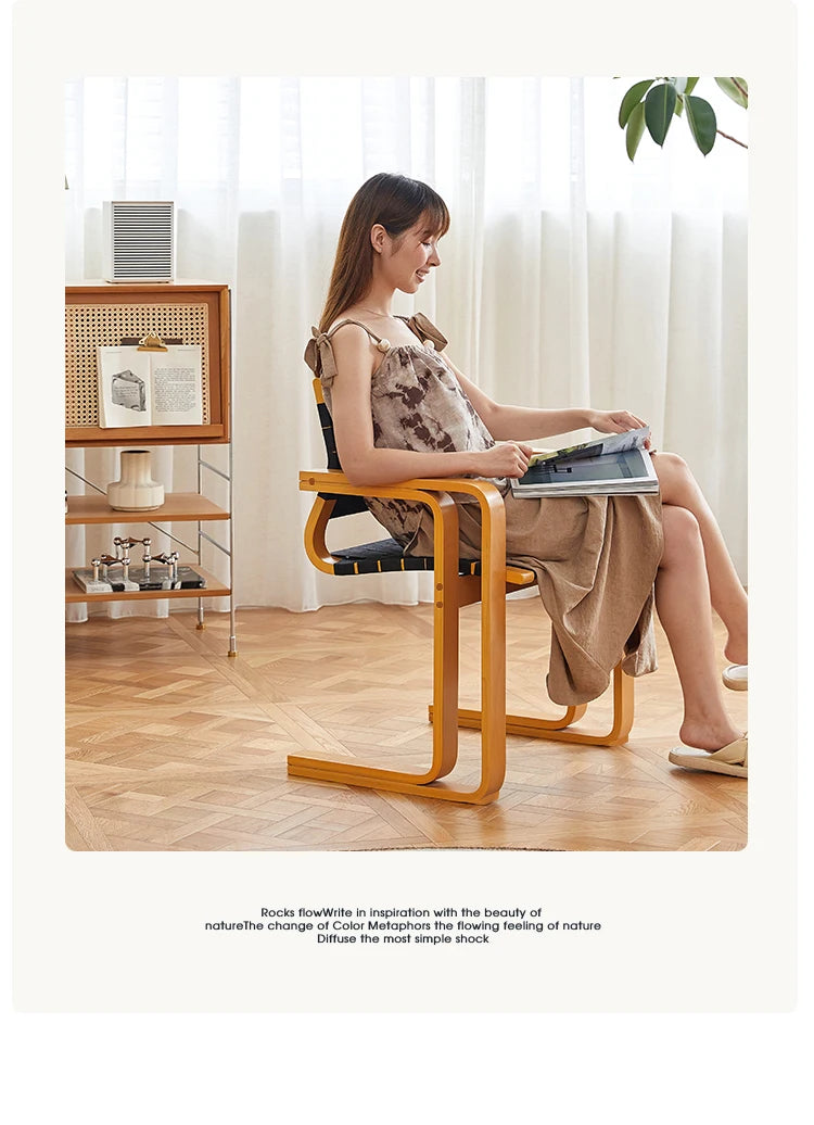 Solid Wood Woven Fabric Dining Chairs,Backrest Armchair,Furniture,Customized,Home,Living Room,Desk Stool