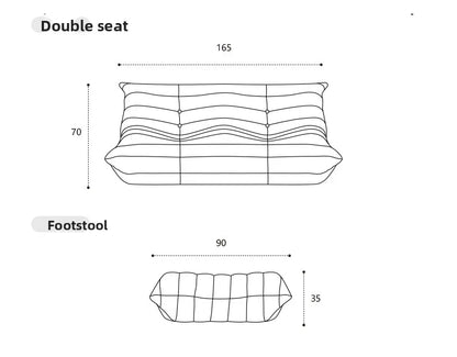 Lazy sofa single leisure chair modern simple technology leather ins