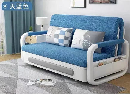 retractable small apartment living room, push pull single double sofa foldable