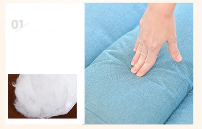 Lazy sofa single balcony bedroom chair Japanese folding multifunctional Lounge chair tatami Creative casual floor chair