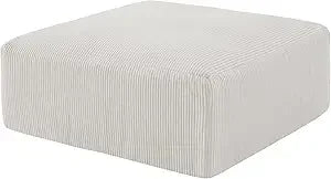 L-Shaped 3-Seat Sleeper Sofa Couch for Living Room - 113 Sectional Lounge, Corduroy Cover, Easy Setup