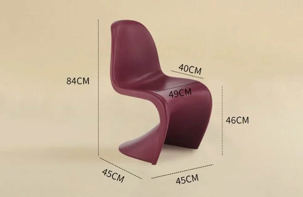 Sleek Ghost Chair with Clear Acrylic Backrest for Modern Living Room Decor Contemporary Living Room Relaxing Dining Chair
