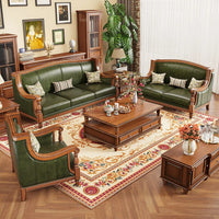 Customizable 123 combination first layer cowhide living room villa sofa