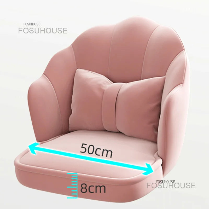 Home Comfortable Study Office Chairs Back Swivel Chair Dormitory Gaming Chair Student Lovely Computer Chair Bedroom Furniture