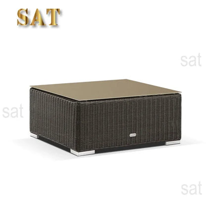 Outdoor Garden Chair Rattan Furniture Set Rope Furniture Set Outdoor Wicker Sofa / Garden Sofa Set