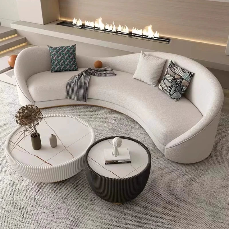 White Loveseat Living Room Sofas Light Luxury Cheap Lounge Create Living Room Sofas Ergonomics Comfortable Divano Home Furniture