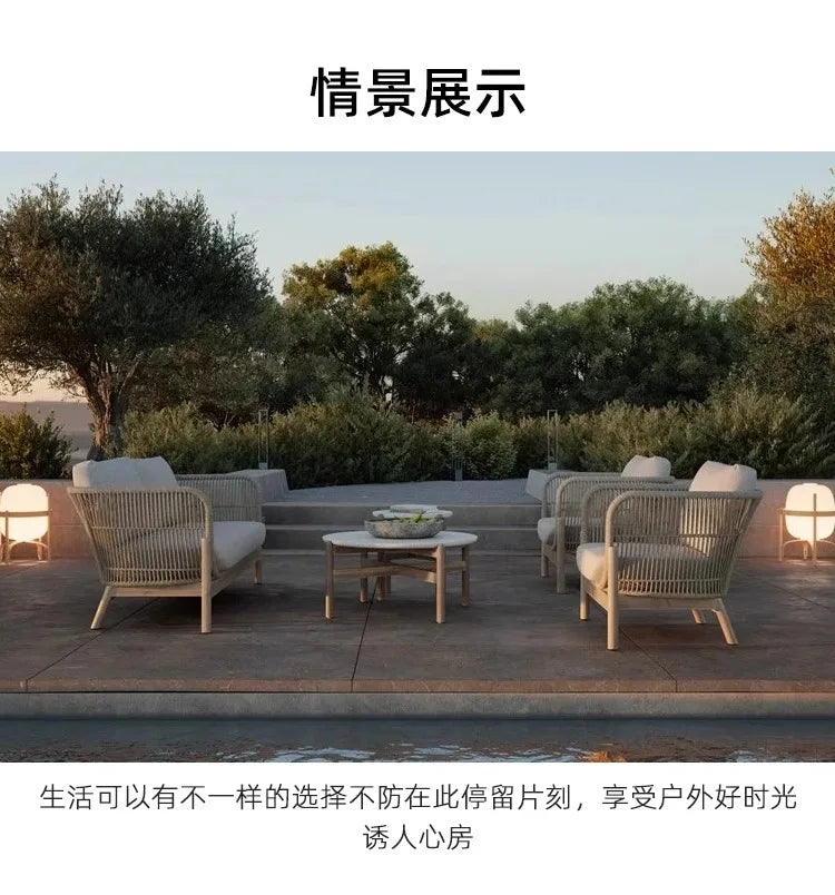 Nordic Minimalist Design Outdoor Sofas Office Modern Decoration Creative Garden Sofas Personality Accent Furniture Silla Lshysf