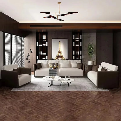 Modern Italian Sofa Set Design Metal Corner Couch Nordic Living Room Hotel Office Furniture