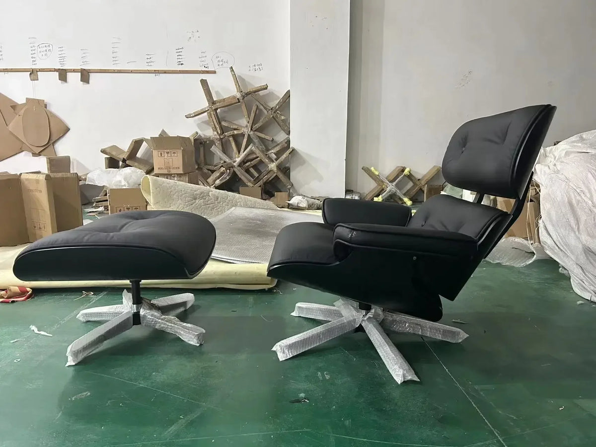 Nordic Bacelona Chair Single  Balcony Antique Metal Style Living Room Office Negotiation Chair Designer Leisure