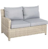 -Patio Furniture L Shape Wicker Lounge Set Garden Corner Sofa Sets With Firepit Table Outdoor Rattan Dining Table And Chair