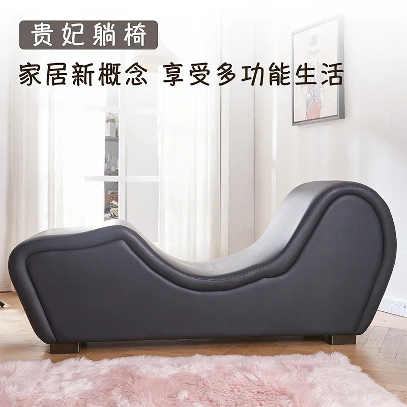 Sex sofa, concubine chair, single lazy recliner, couple bedroom position S-shaped sofa, auxiliary labor-saving acacia chair