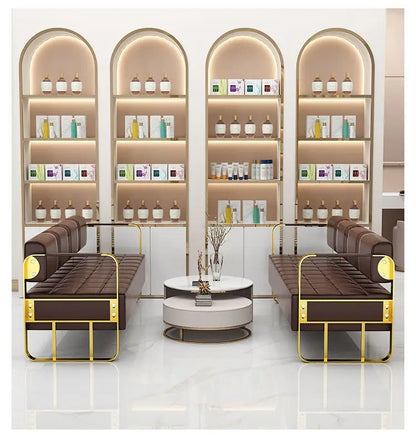 Cullinan Series Office Lobby Reception SofaHigh Resilience SpongeMetal FrameModern Ergonomic Design Multiple Colors