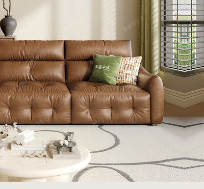 French Scalable Electric Sofa Bed Modern Designer Creativity Puff Sofa Comfort Lounge Living Room Furniture Canape Salon FYES