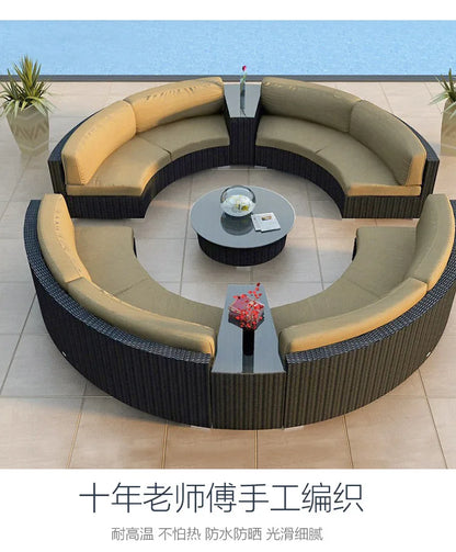 2022 Cheapest Garden Sofas Rattan Outdoor Furniture