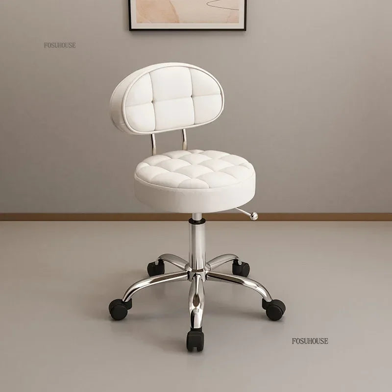 Backrest Pedicure Chair Barber Shop Pulley Hairdressing Chairs Lifting Manicure Stool Design Hair Salons Furniture Barber Chair