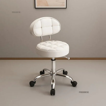 Backrest Pedicure Chair Barber Shop Pulley Hairdressing Chairs Lifting Manicure Stool Design Hair Salons Furniture Barber Chair