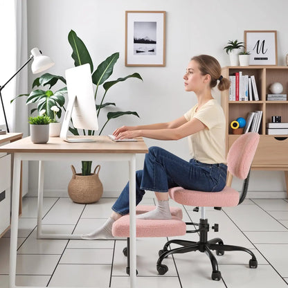 Ergonomic Cross Legged Office Desk Chair with Wheels, 360° Swivel and Adjustable Height for Meditation and ADHD,Criss Cross Knee