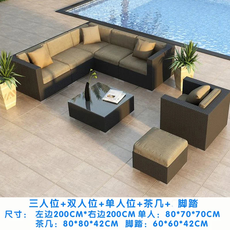 Patio Minimalist Garden Furniture Sets Nordic Modern Garden Furniture Sets Outdoor Outside Giardino Arredo Outdoor Furniture