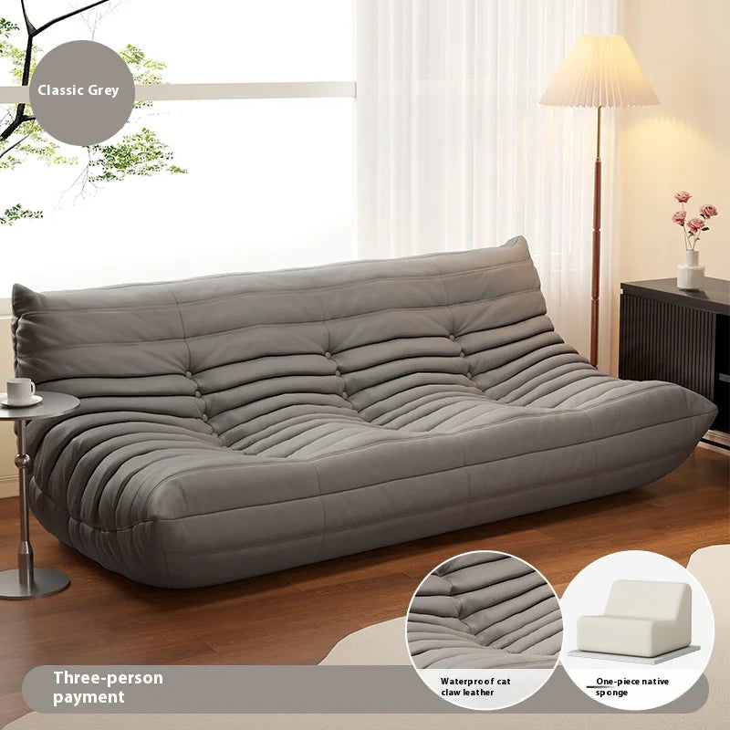 Modern Double Lazy Sofa Living Room Minimalist Relaxing Recliner Sofa Puff Comfortable Salas Y Sofas Muebles Room Decor