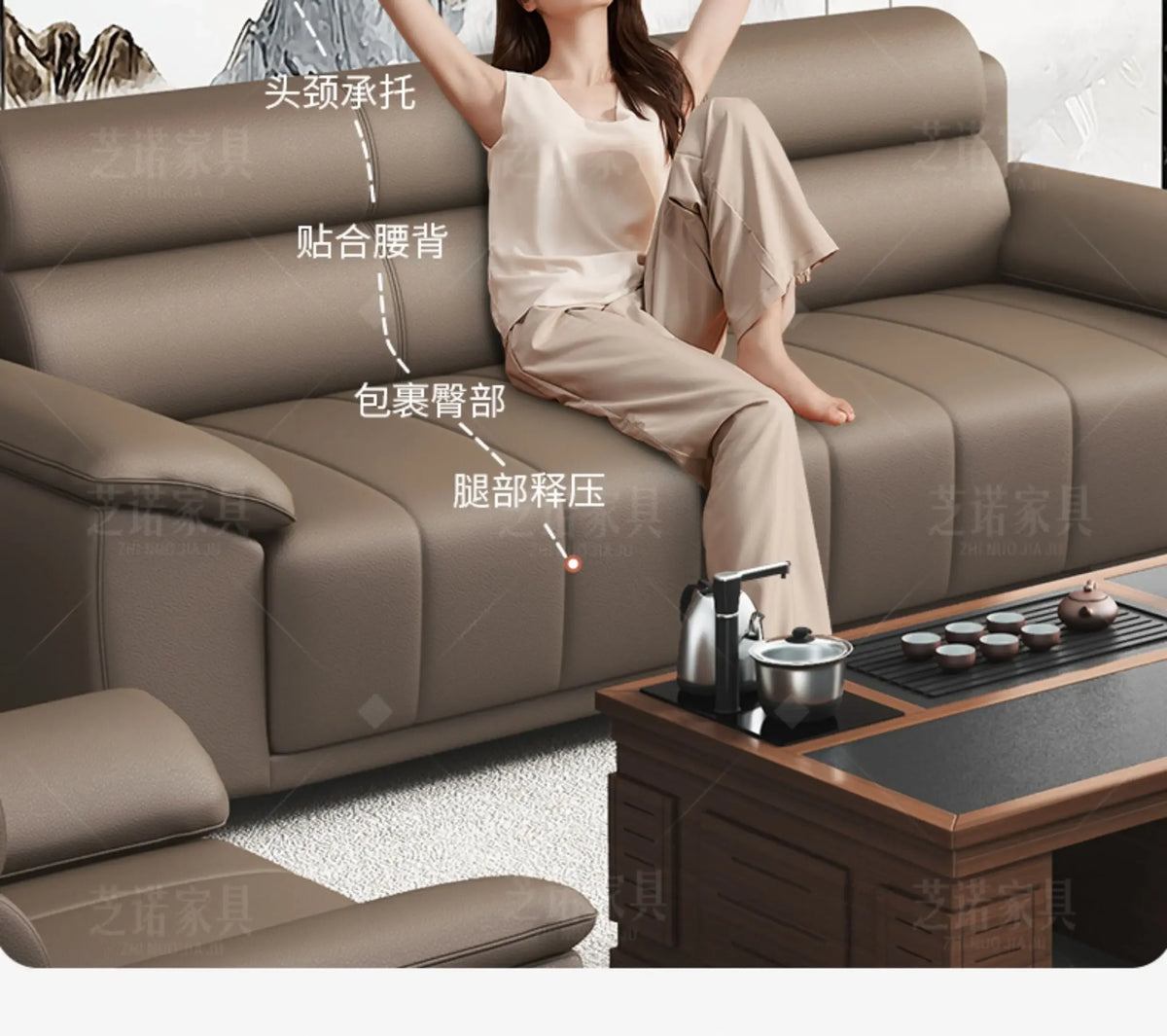 Recliner Loveseat Sofa Office Chair Compressed Cloud Couch Leather Sectional Sofa Bed Folding Modern Divani Sottovuoto Furniture