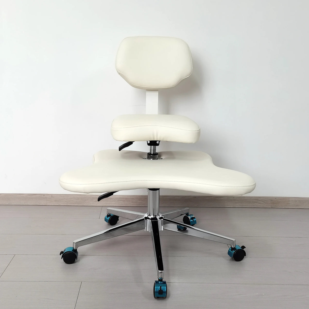 Cross Legged Chair - Meditation Chair With Wheels  ADHD Chair Height Adjustable Seat  Adjustable Footstool