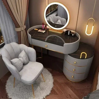 Dresser Stand Makeup Vanity Table Modern White Bedroom Desk Makeup Table Beautys Storage Coiffeuse De Chambre Home Furniture