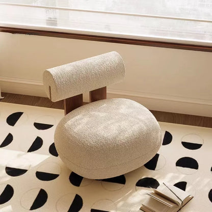 Modern Luxury Nordic Living Room Chairs Home Furniture Leisure Chairs Velvet Single Sofa Chairs Solid Wood Frames