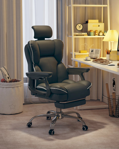 Ergonomic Chair PU Leather Computer Gaming Chairs Executive Gamer Chair Adjustable High Back Office Chair Office Furniture