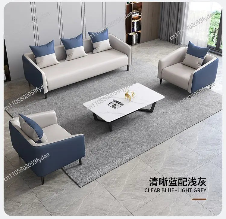 Office sofa simple modern light luxury beauty salon rental room hotel apartment small apartment sofa