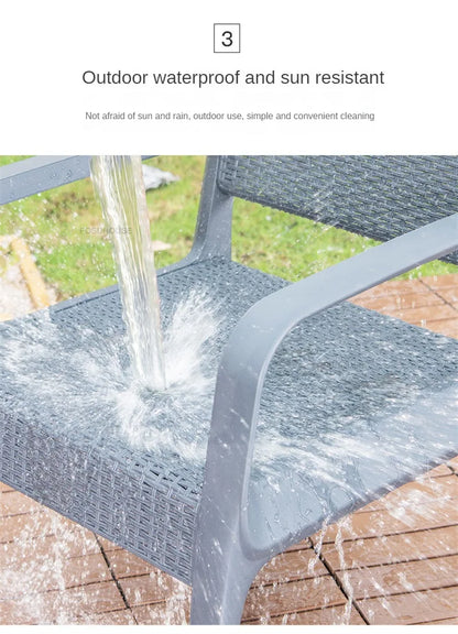 Creative Garden Furniture Sets Villa Terrace Patio Furniture Outdoor Set Household Leisure Outdoor Table and Chairs Combination