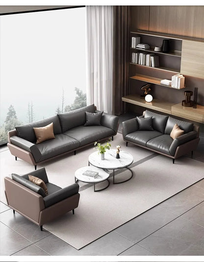 CP office sofa coffee table combination simple modern business rest reception