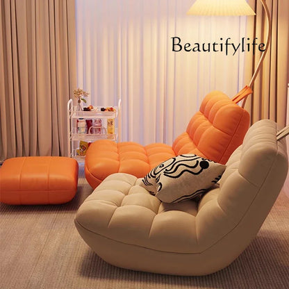 uu White Cream Living Room Chairs Relaxing Balcony Throne Comfortable Vintage Beauty Chairs Ergonomic Fauteuil Trendy Furniture