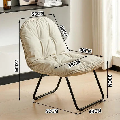 Fashionable, luxurious and comfortable sofa that can be folded and is portable. Single-person living room chair. Outdoor fishing