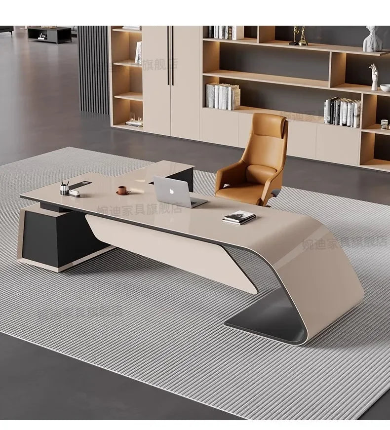 Factory Promotion Computer Desks Work Creativity Creativity Conference Office Desk Reception Secretary  Desk  Unique Designer