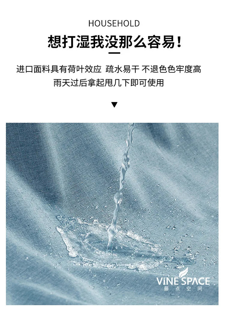 Outdoor sofa courtyard open-air garden villa waterproof and sunscreen leisure rope braided teak outdoor bed and breakfast sofa