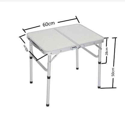 Ultra-light Aluminum Alloy Outdoor Folding Table Camping Picnic Portable Barbecue Table Night Market Stall Small Table