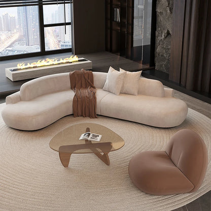 Puffs Cloud Living Room Sofas Nordic Cute Lazy Bedroom Floor Outdoor Sofa Strawberry Makeup Tables Divano Postmodern Furniture