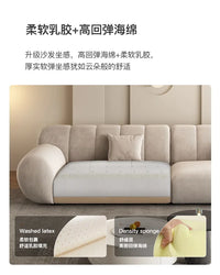 Fabric Living Room Sofas Modern Minimalist Sectional Modular Sofa Elegant Comfortable Canape  De Luxe Nordic Furniture