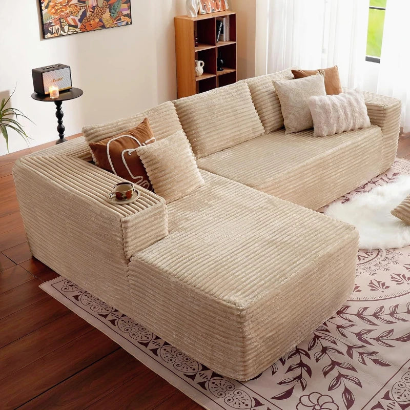 Vacuum Compression Sofa Cotton Tofu Block Module Combination Simple Living Room Small Apartment Sofa