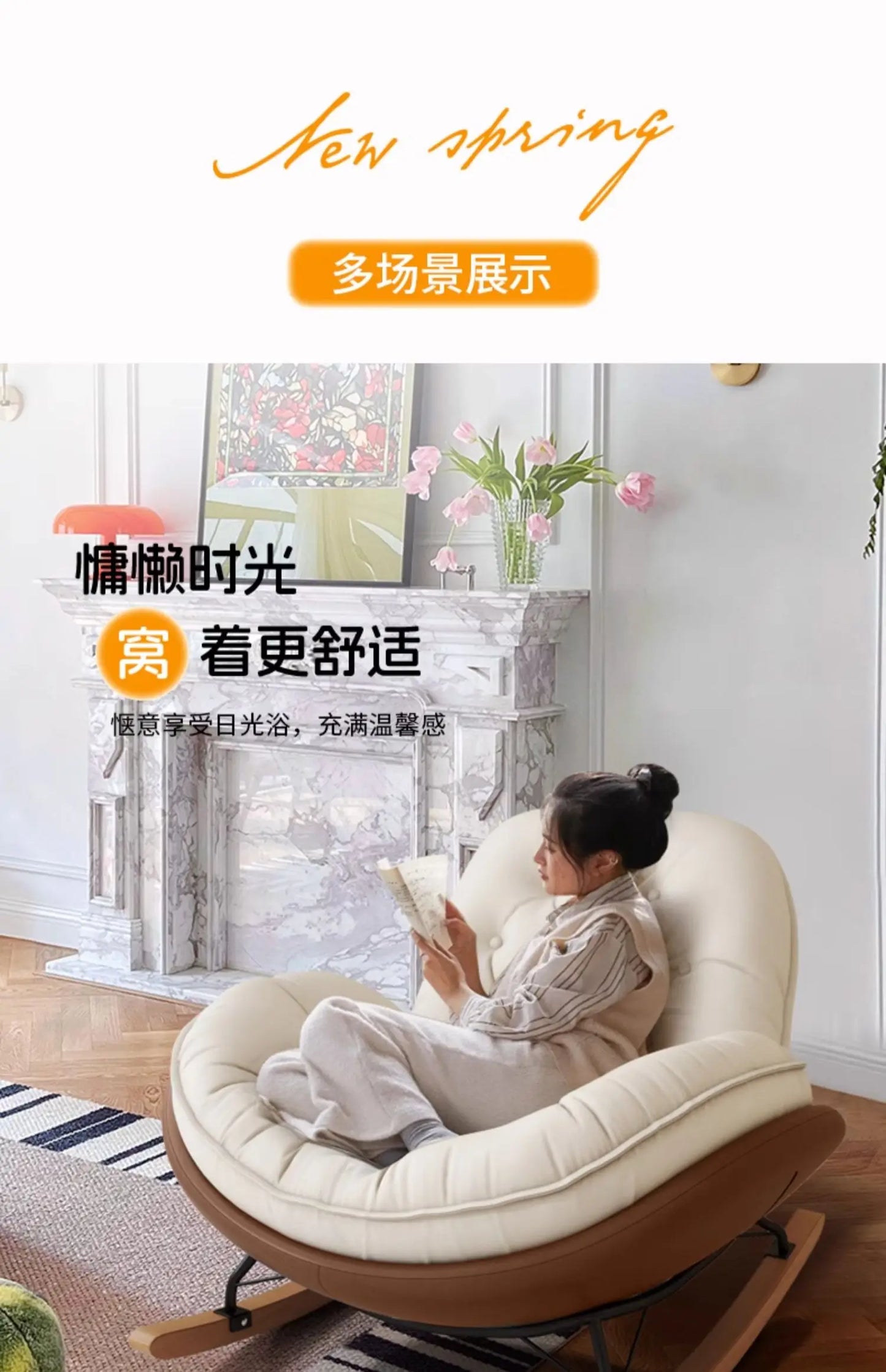 Nordic Ergonomic Living Room Chairs Lazy Velvet Modern Sofa Living Room Chairs Lounge Designer Home Furniture Cadeiras LLLC