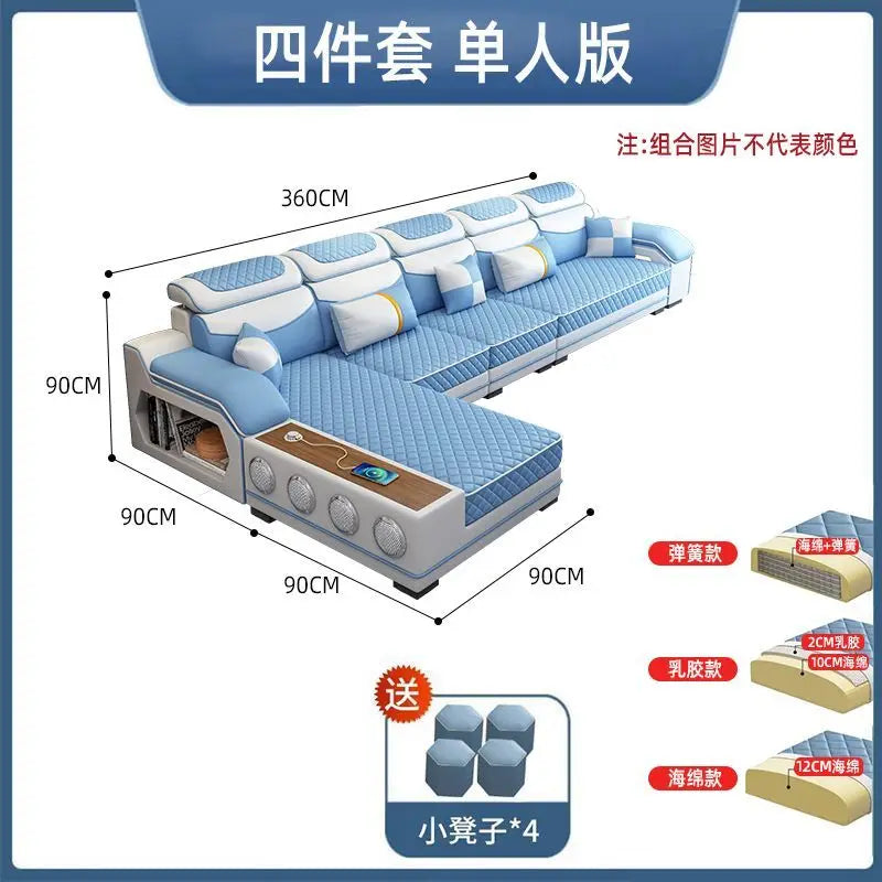 Adults Cushion Sofa Classic Lounge Modern Large Comfortable Sofa Storage Romantic Muebles Para Habitacion Home Furniture