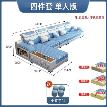 Adults Cushion Sofa Classic Lounge Modern Large Comfortable Sofa Storage Romantic Muebles Para Habitacion Home Furniture