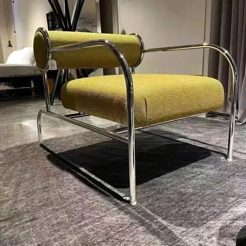 #Designer Chair Gaming Living Room Chairs Arm Sofa PU Leather Modern Lazy Chair Designer Unique Fauteuil Salon Single Sofa Chair
