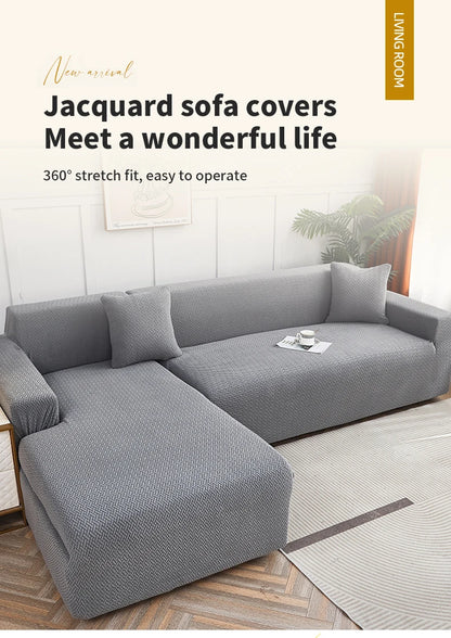 1 PC Jacquard Sofa Cover dustproof Sofa Cover For Living Room Protector Removable Washable Slipcover