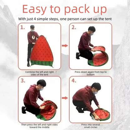 Camping Picnic Tent Outdoor Tent Beach Lawn Quick Setup Sunshade Leisure Wild Camping Easy Disassembly Quick Folding Double